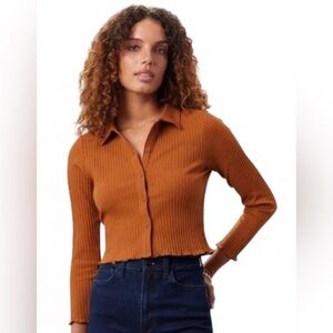 Rita Row rust colored sweater